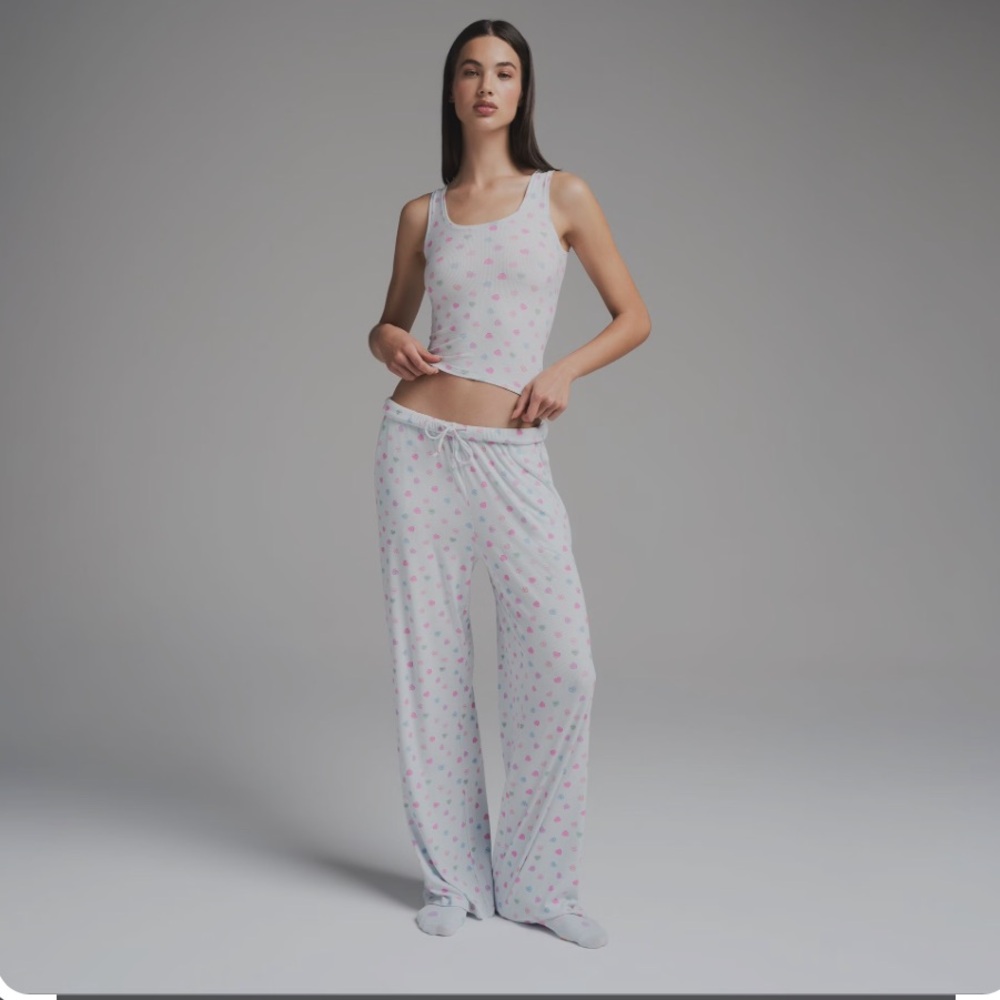 Skims Heart Pajama Set (rare!)